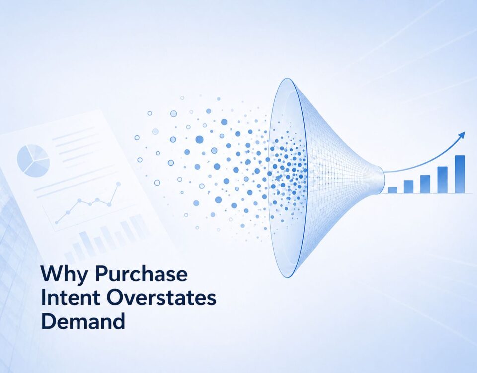 Why purchase intent overstates demand