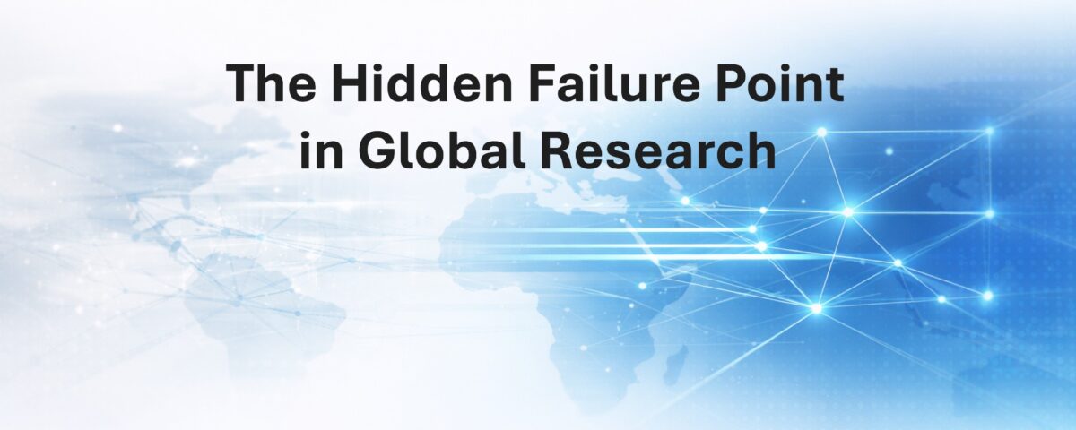 The Hidden Failure in Global Research