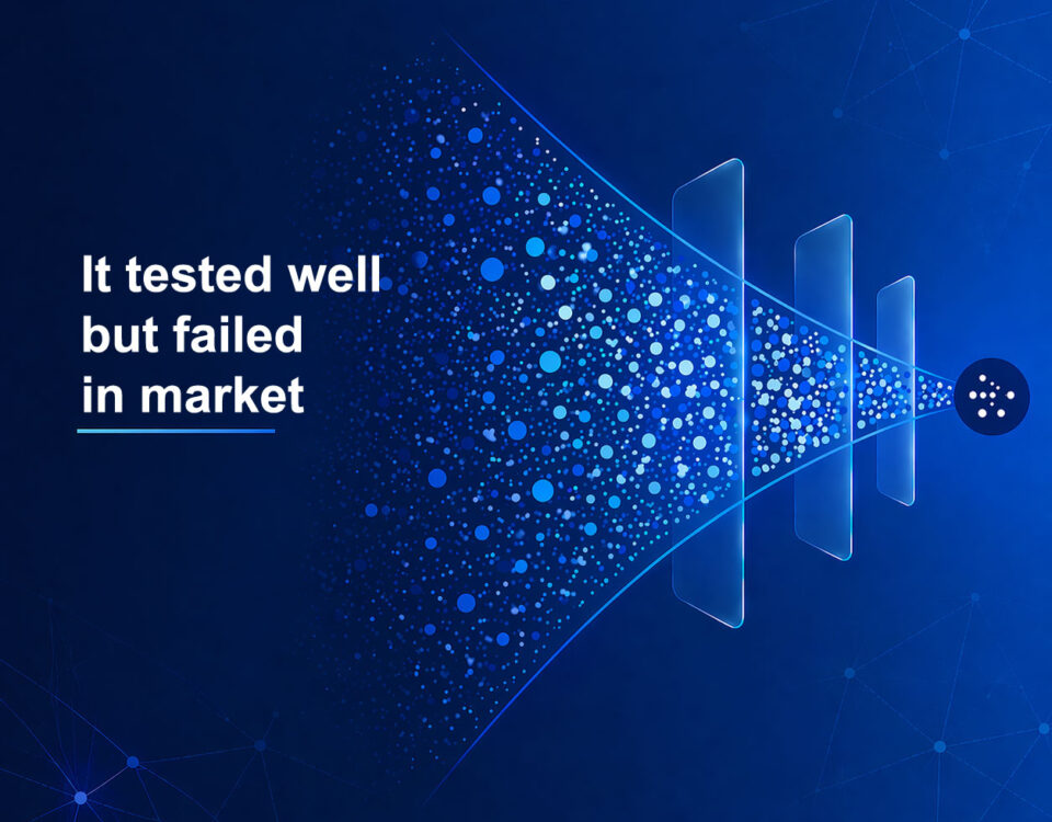 Why product concepts test well in research but fail in market